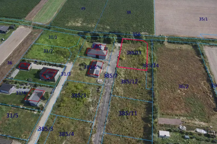 Działka, 991 m², Długołęka