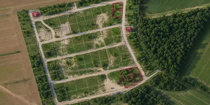 Działka, 678 m², Skarbimierz